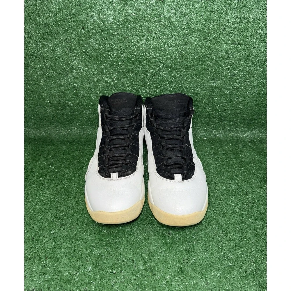 Air Jordan 10 Retro I'm Back Men Size 10 310805-104 White Black Basketball Shoes